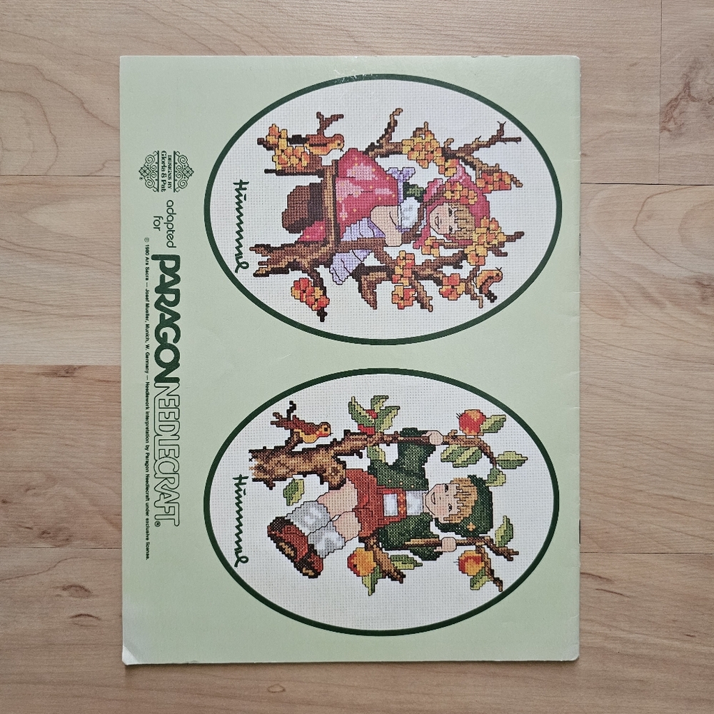 Leaflet Cross Stitch Paragon Needlecraft Authentic Hummel - Picture 2 of 3